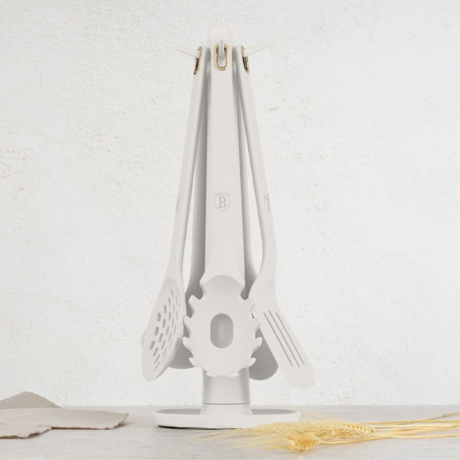 Przybory kuchenne na stojaku 5 elementów BerlingerHaus BH-8619 Sahara Collection