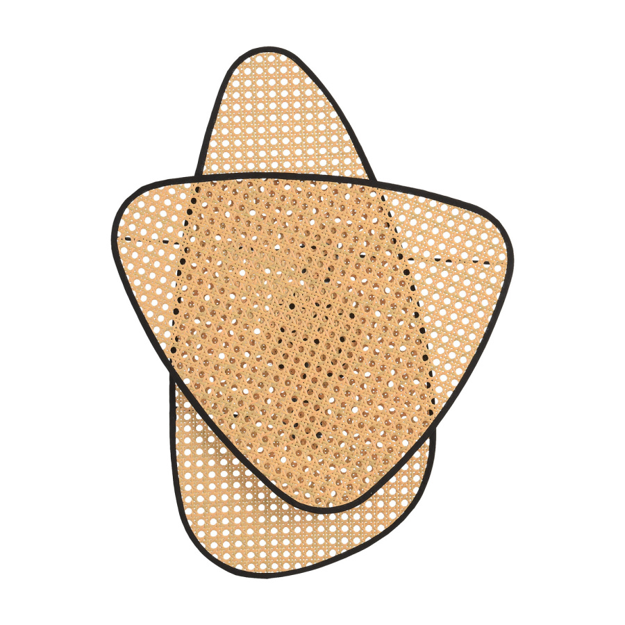 Lampa ścienna natura duo 60 cm