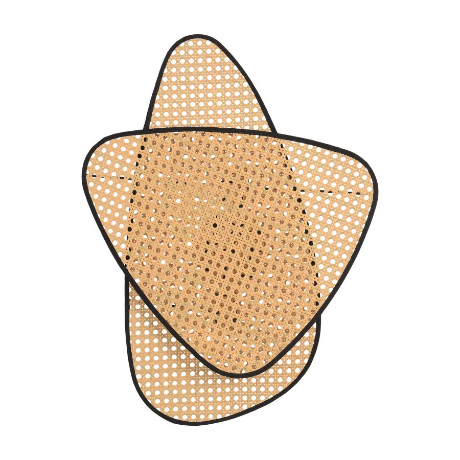 Lampa ścienna natura duo 60 cm