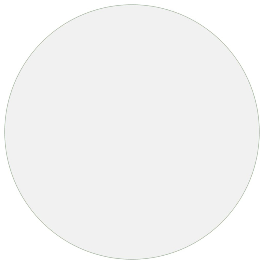 Mata ochronna na stół, przezroczysta, Ø 60 cm, 2 mm, PVC