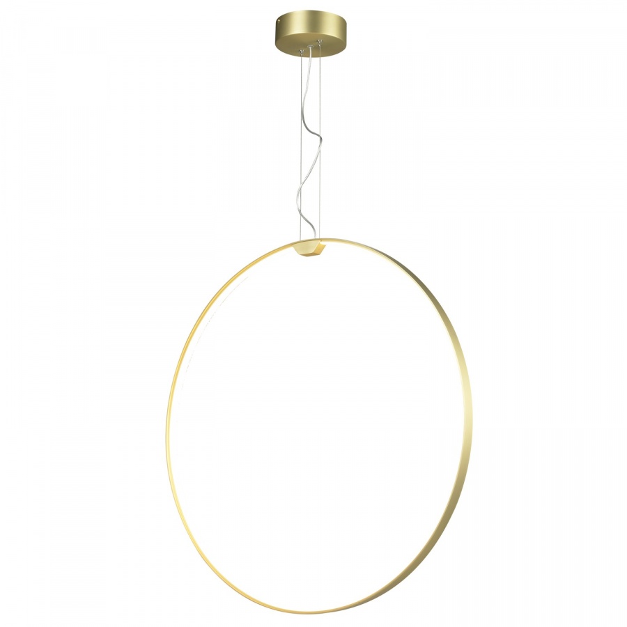 Lampa wisząca acirculo led złota 50 cm