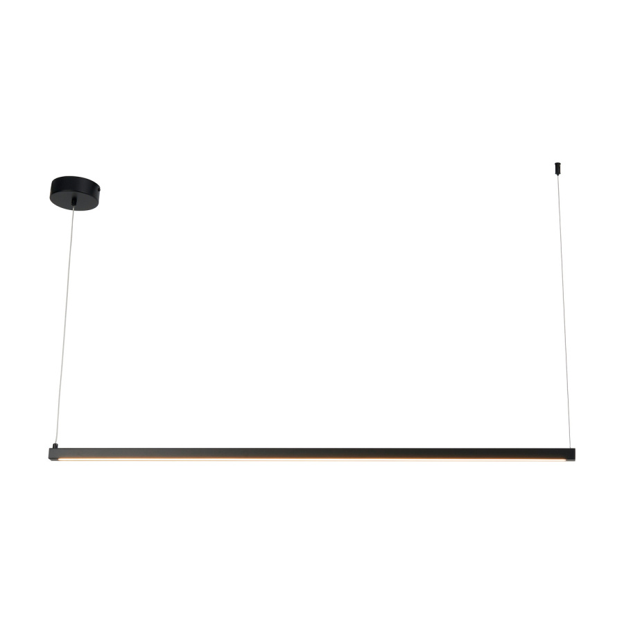 Lampa wisząca beam-120 led czarna 120 cm