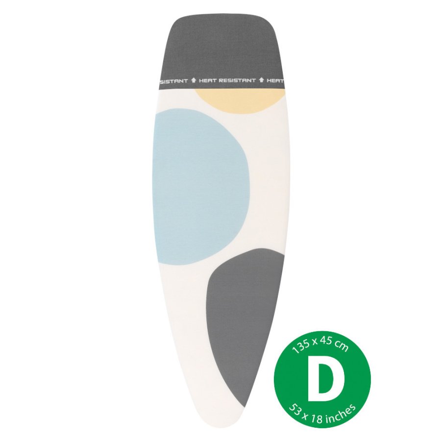 Brabantia 131523 - pokrowiec na deskę do prasowania - rozmiar d - pianka 8 mm - heat resistant parki