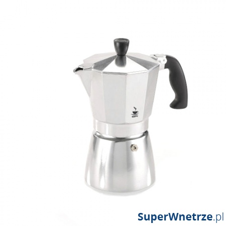 Kawiarka aluminiowa 6/300 ml Gefu Lucino srebrny