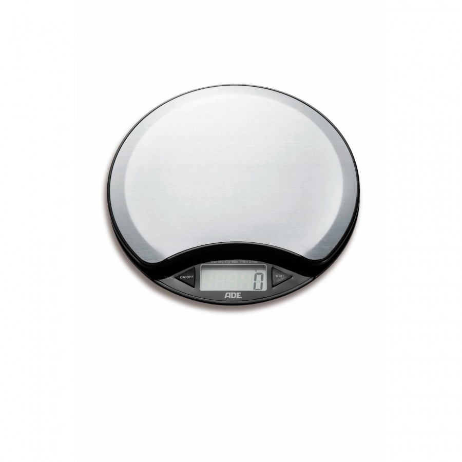 Waga kuchenna z termometrem 16,5 cm ADE stalowa
