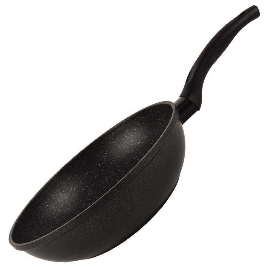Patelnia granitowa, wok do smażenia, duszenia, GRANDE, 30 cm
