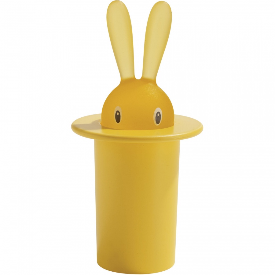 Pojemnik na wykałaczki Alessi żółty