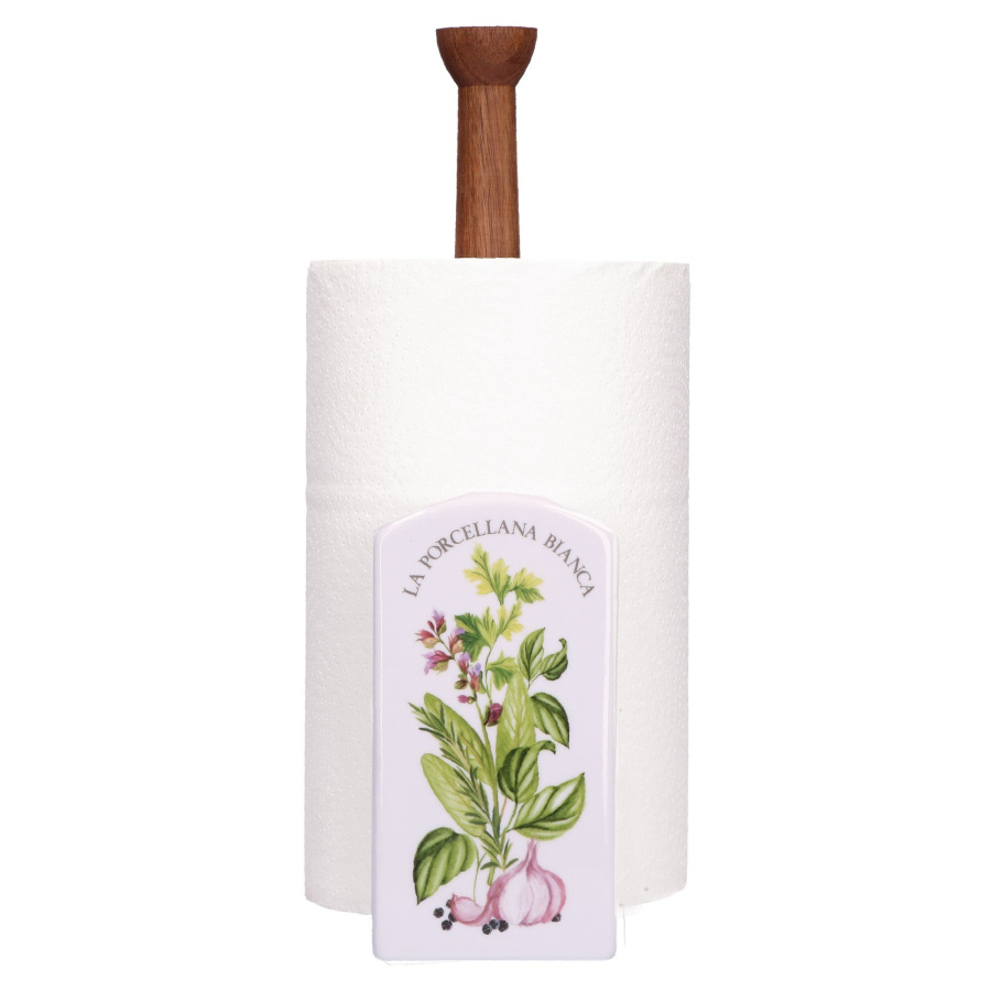 Stojak na ręcznik papierowy conserva - biały, 32 cm