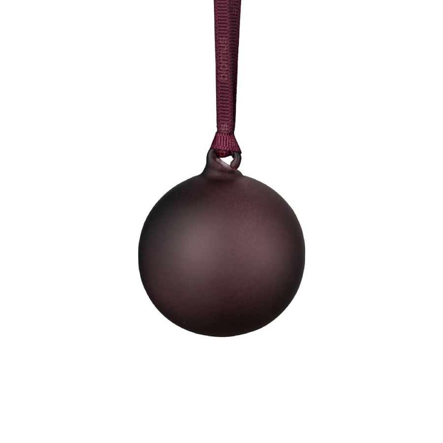 Zestaw 2 bombek JUHLA, midnight plum