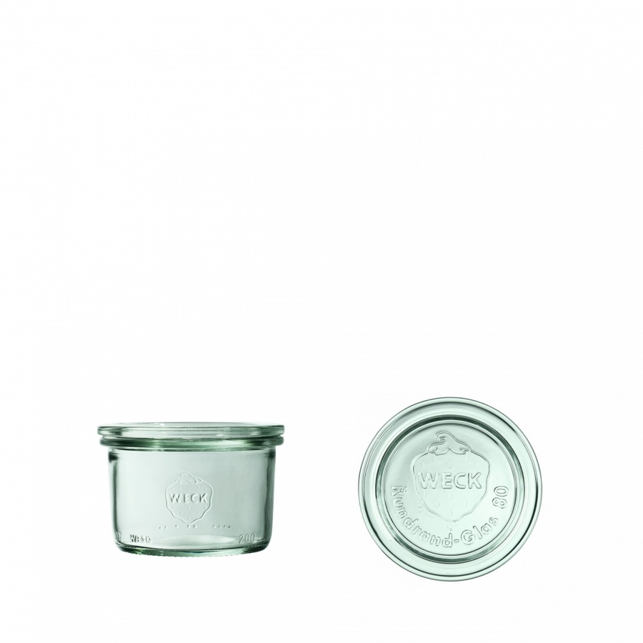 Słoik sturz 200 ml z pokrywą - op. 12 szt