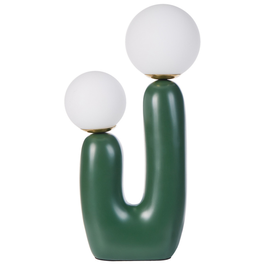 Lampa stołowa tulun ciemnozielony