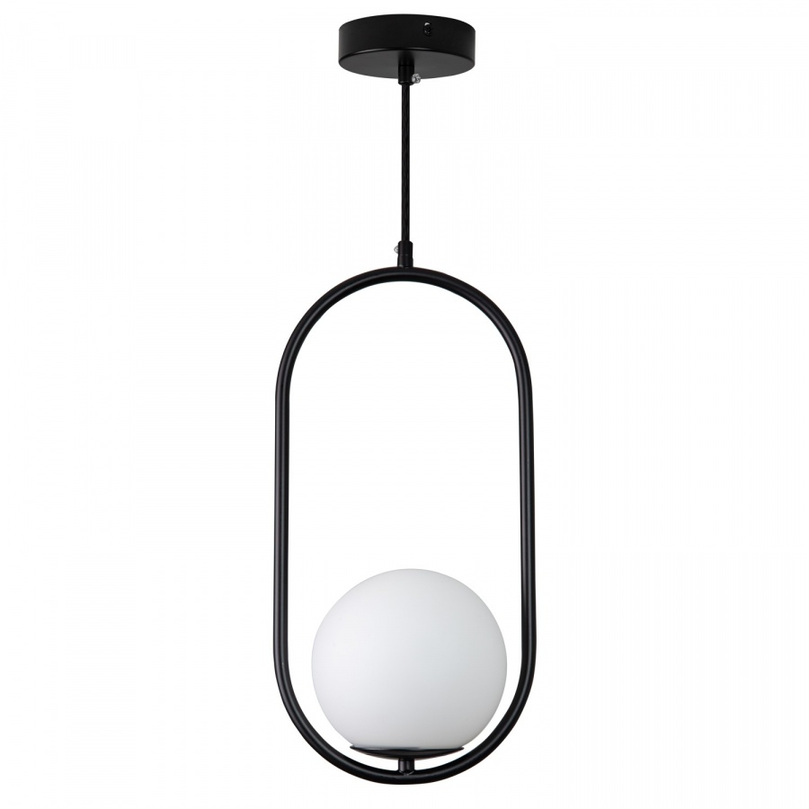 Lampa wisząca costa solo czarna 40 cm