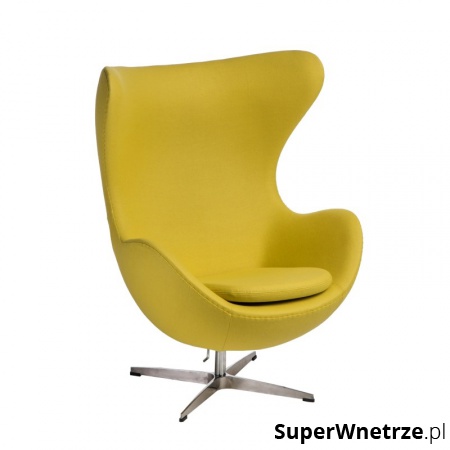 Fotel Jajo Premium D2 kaszmir żółty jasny
