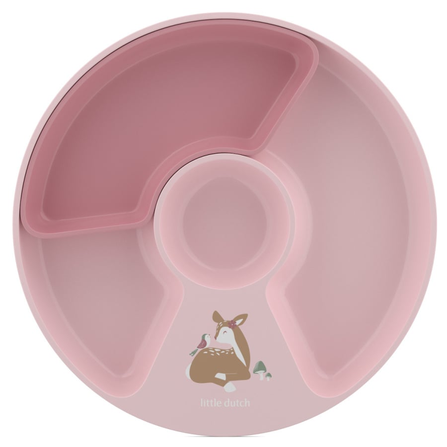 Talerzyk dziecięcy dzielony mio fairy garden 108002565406