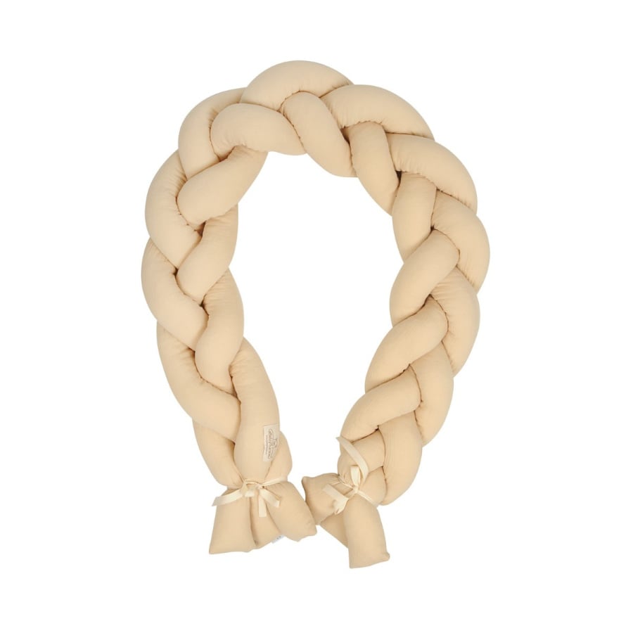 Ochraniacz do łóżeczka WARKOCZ MUSLIN .dł. 200