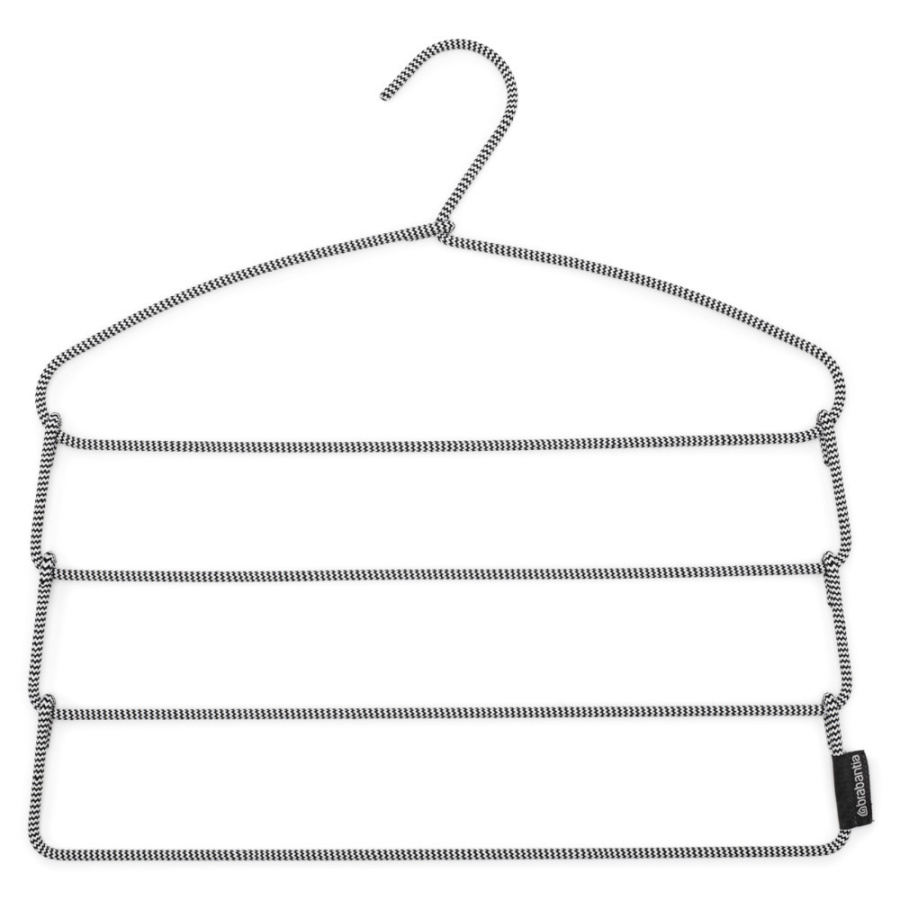 Brabantia 149306 - wieszak na spodnie soft touch - black / white