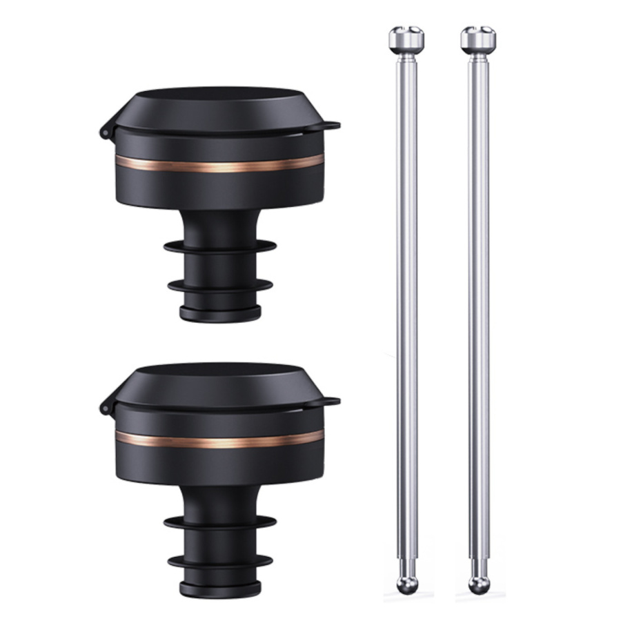 Zestaw 2 korki + 2 rurki Connoisseur