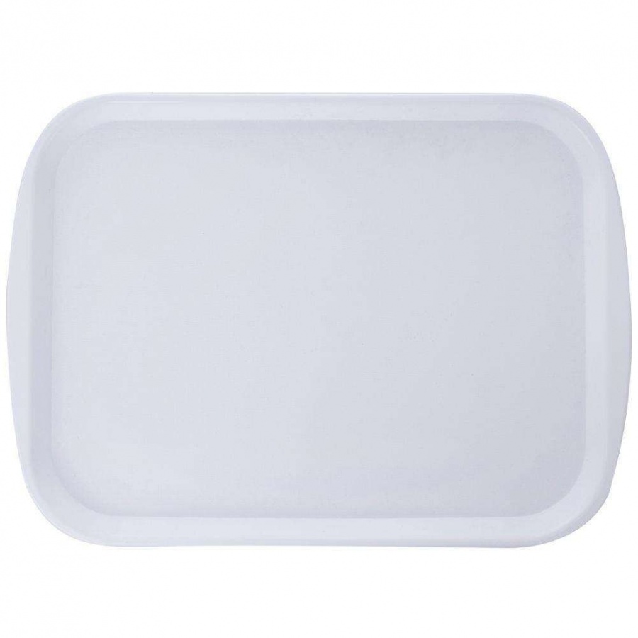 Taca kuchenna do serwowania, prostokątna, 43,5x31 cm, biała