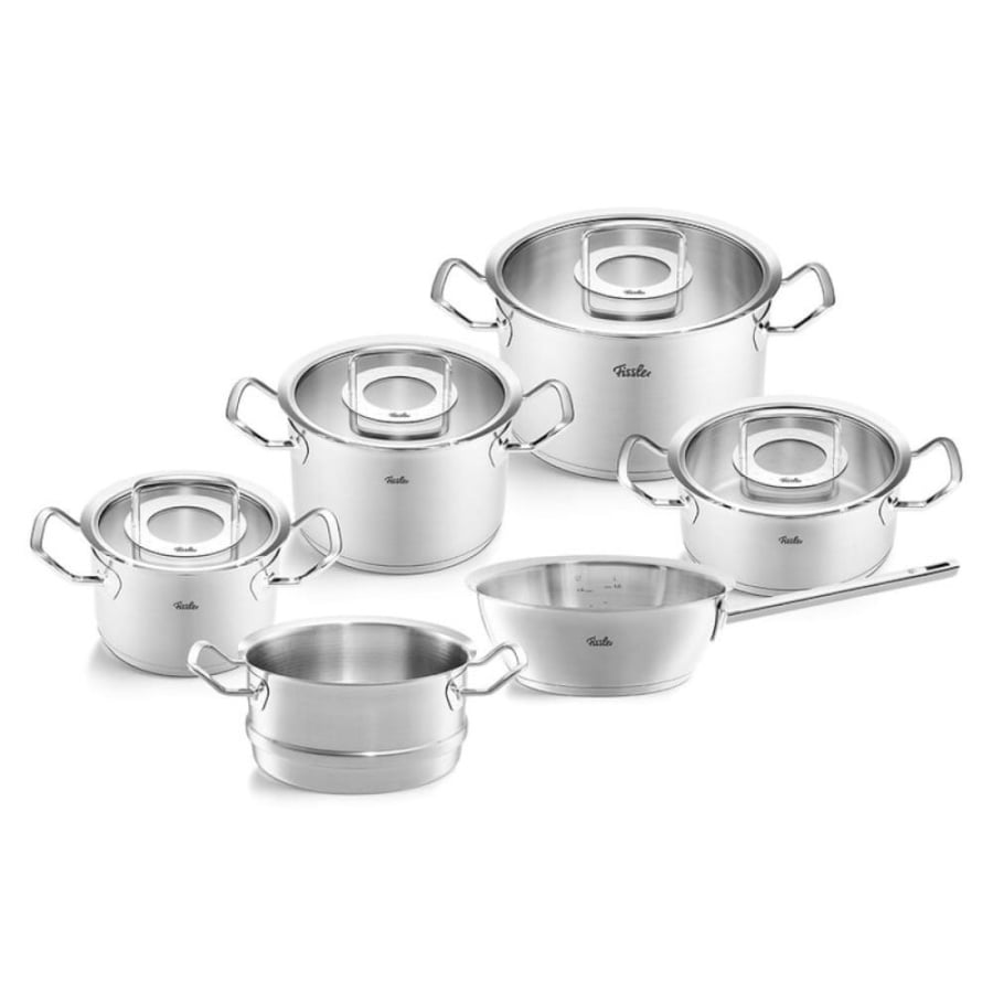 FISSLER - Original-Profi Collection® - Zestaw garnków - Szklane pokrywy - 6 el.