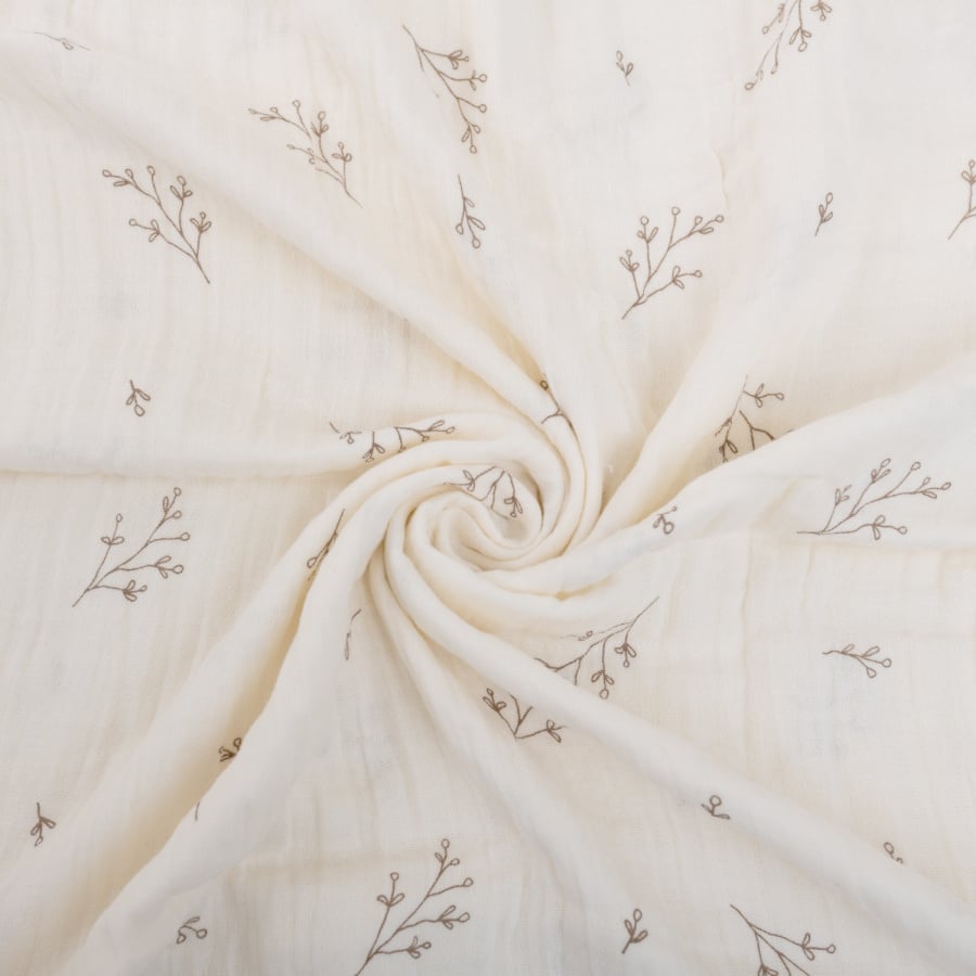 Poszewka na jasiek MUŚLINA DRUK roz. 40x40