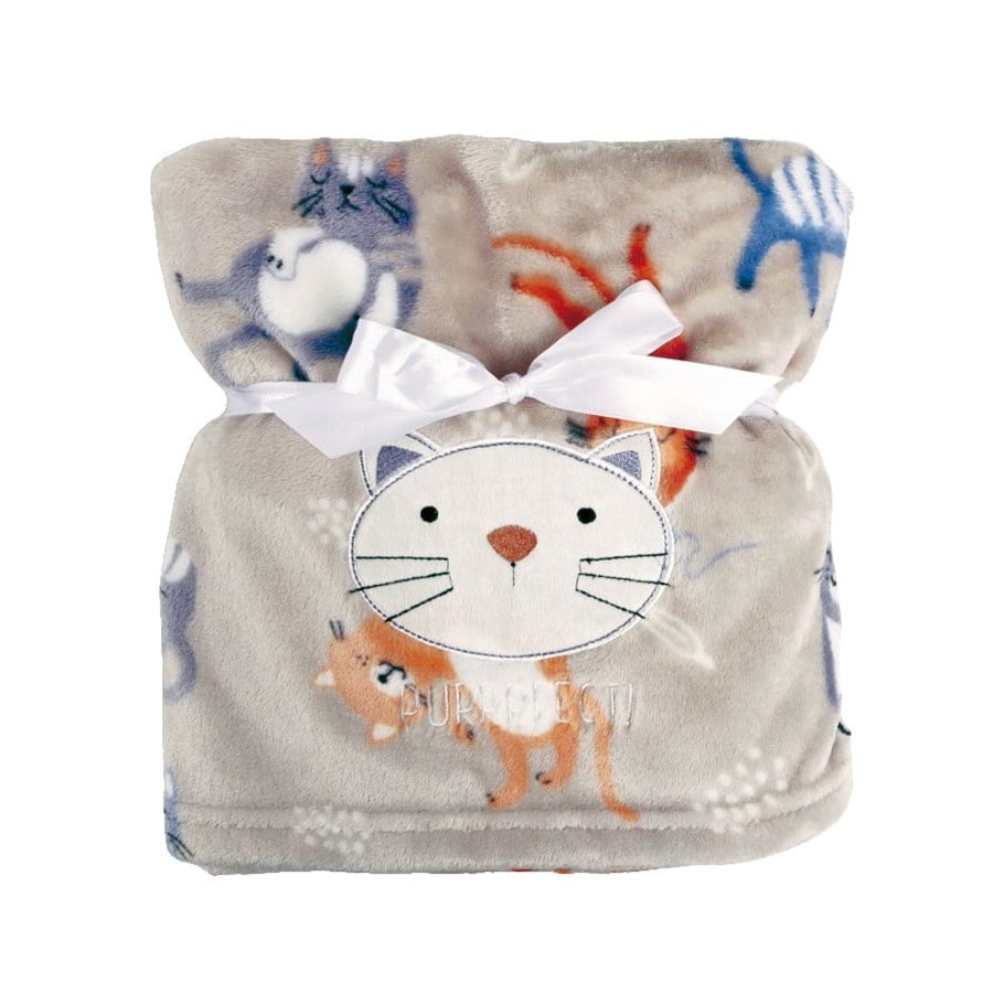 Kocyk RICCO z haftem 75x100