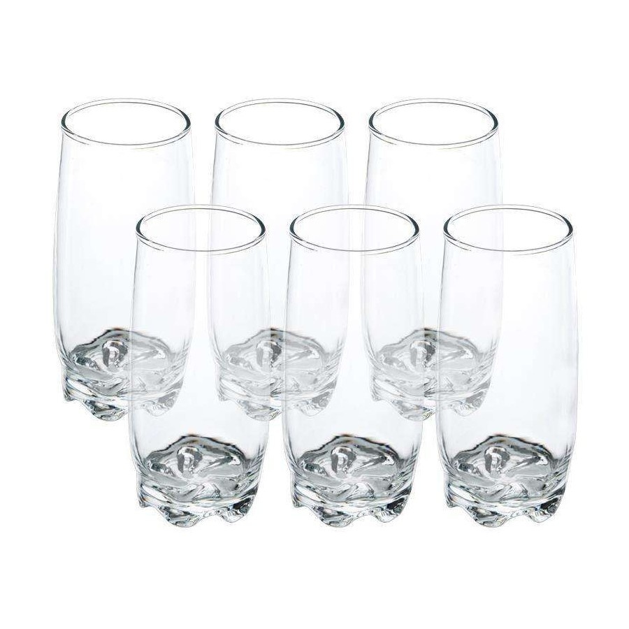Szklanki wysokie do napojów, soku, 390 ml, komplet 6 szt