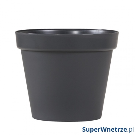 Donica 26 cm EMSA City Clasic szara