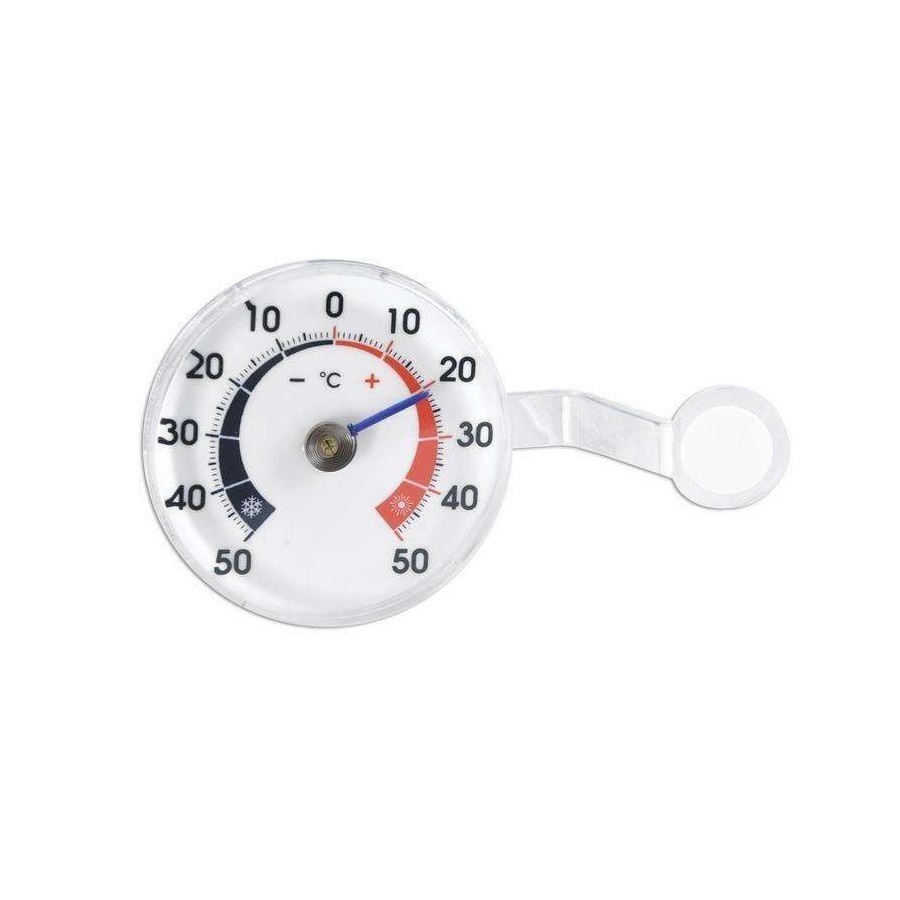 Termometr zewnętrzny, okienny, przyklejany na okno