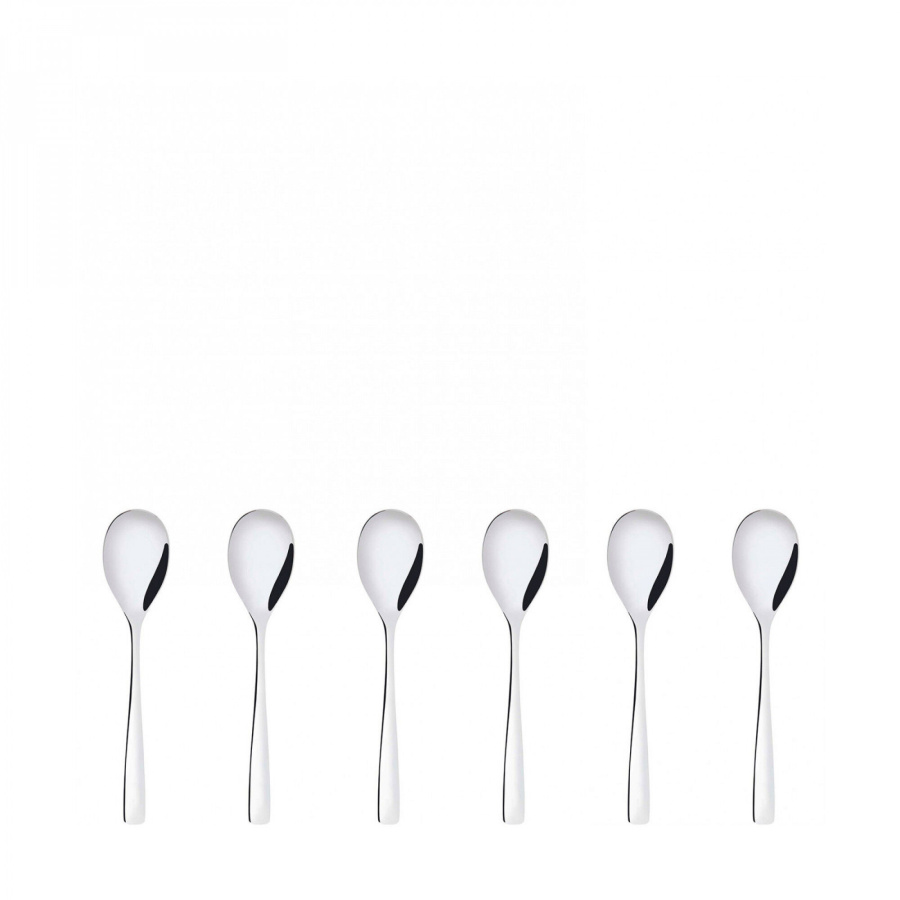 Amalfi - zestaw 6 łyżeczek do kawy w pudełku