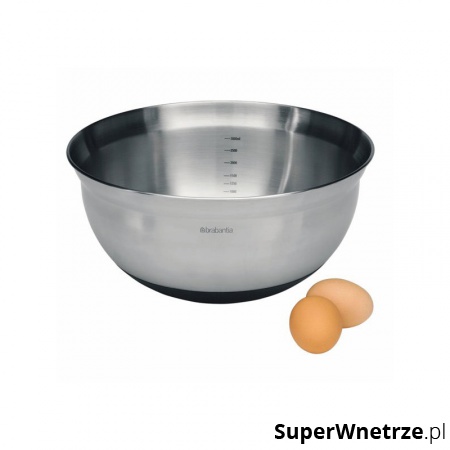 Miska kuchenna 3l Brabantia srebrna