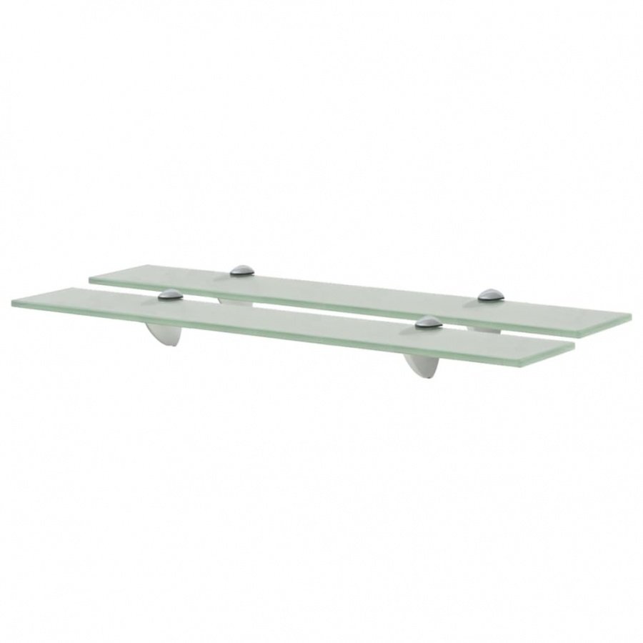 Półki szklane, 2 szt., 60 x 10 cm, 8 mm
