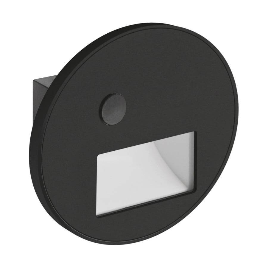 WEKTOR LED C PIR 1,2W BLACK CCT