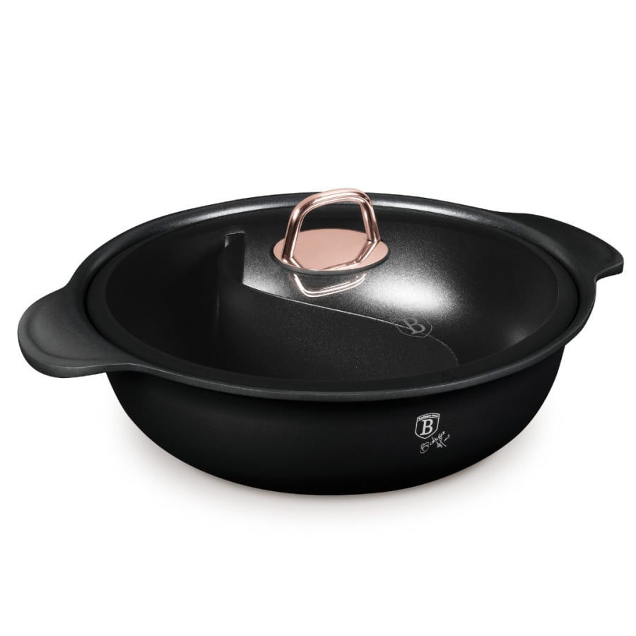 Płytki garnek typu Hot Pot 30cm BerlingerHaus BH- 8627 Black Rose Collection