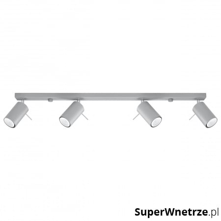 Plafon RING 4L Szary