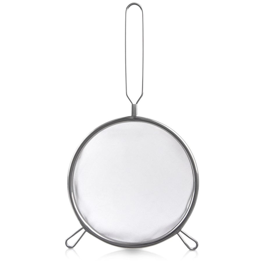 Sitko kuchenne stalowe z uchwytem 20 cm