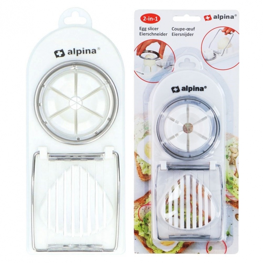 Krajalnica do jajek 2w1 21 cm