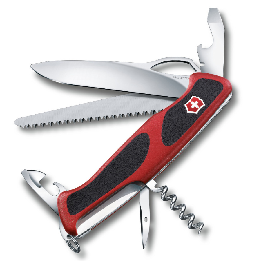 Victorinox - scyzoryk ranger 79 m grip - czerwony