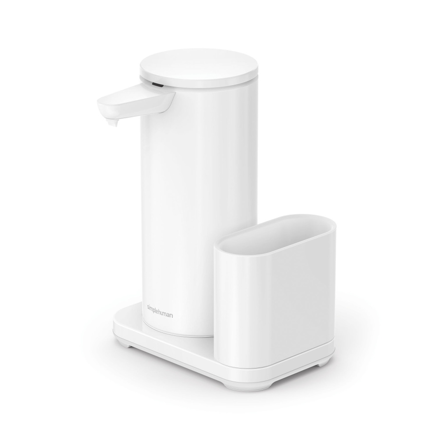 Pompka z czujnikiem i pojemnikiem, 414 ml, biały