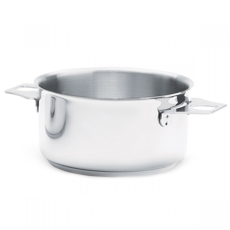 Garnek 5,4l de Buyer Twisty srebrny stalowy