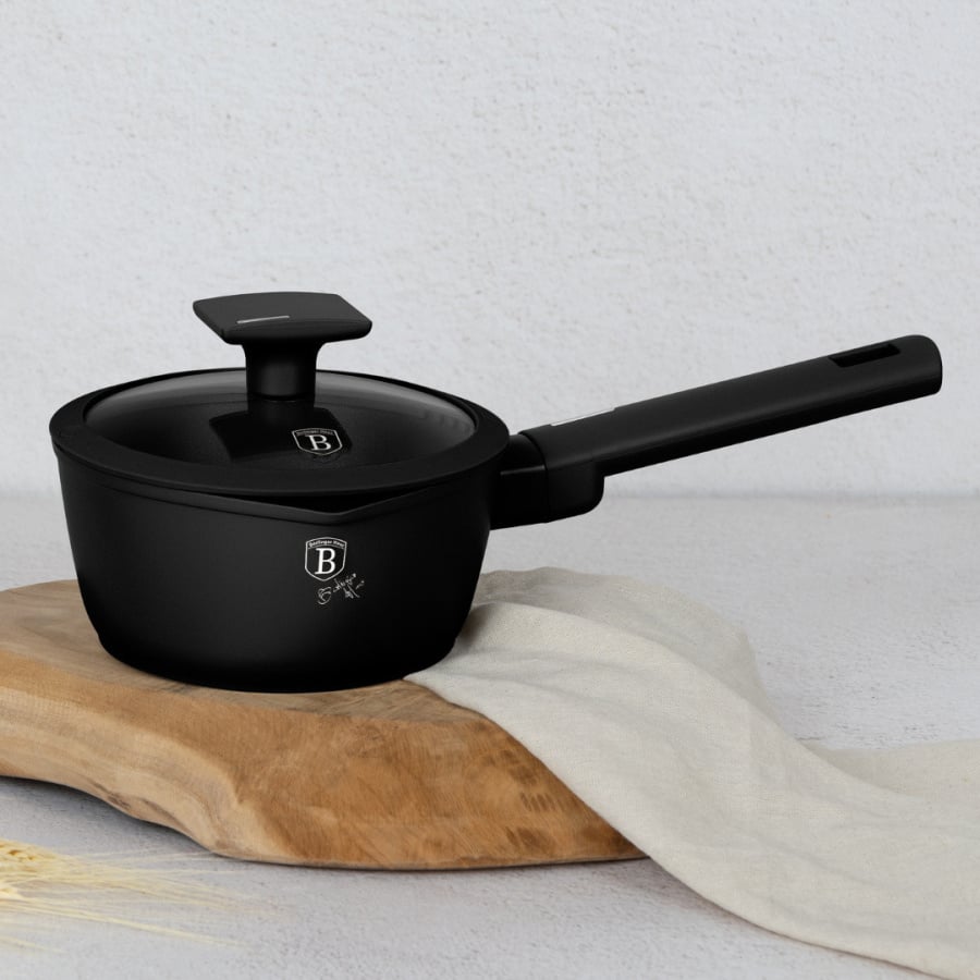 Rondel z pokrywką 16 cm | BerlingerHaus BH-8175 Matte Black