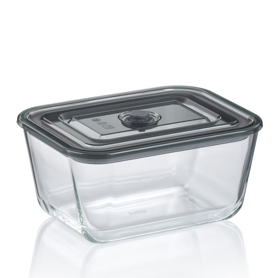 Pojemnik na żywność, szkło borokrzemowe/tworzywo sztuczne, 2,5 l, 24 x 18 x 11 cm