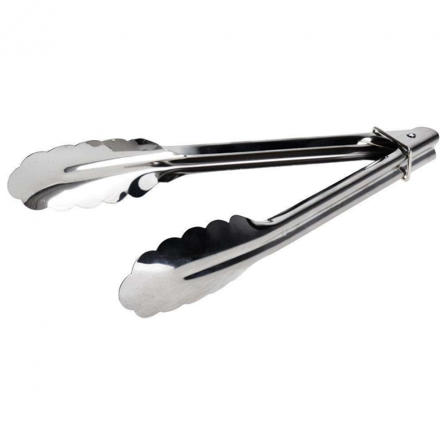 Szczypce kuchenne do obracania, serwowania, grilla, grillowania, 31 cm