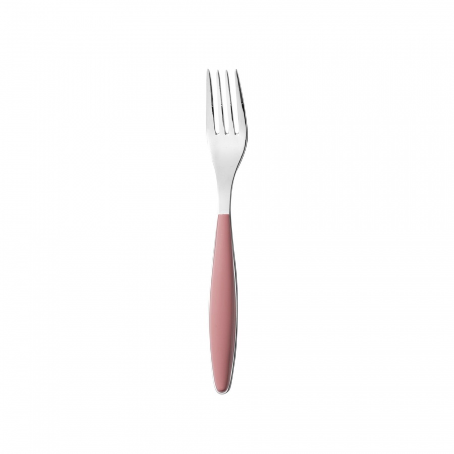 Widelec stołowy, różowy