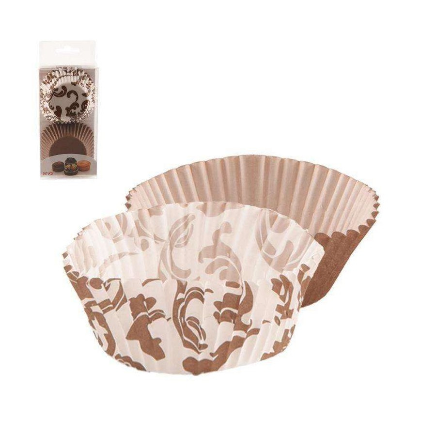 Papilotki cukiernicze do muffinek, foremka na babeczki, śr. 7 cm, 60 sztuk