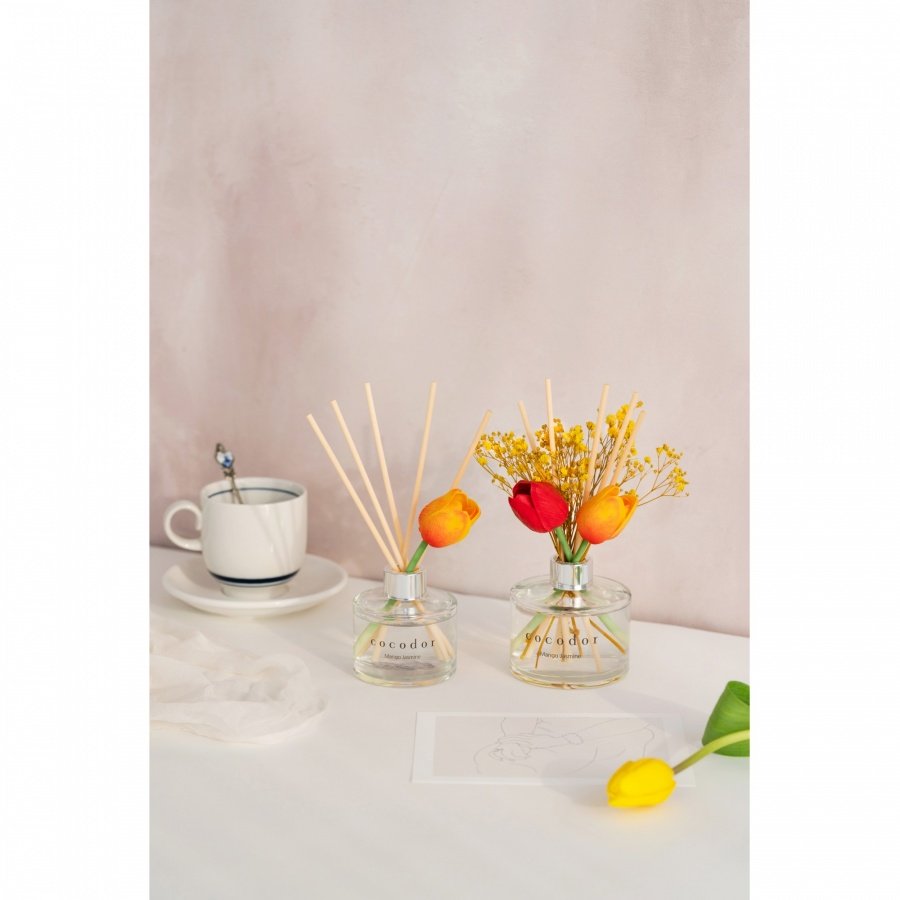 Dyfuzor zapachowy z patyczkami flower tulip 120 ml white musk pdi30417