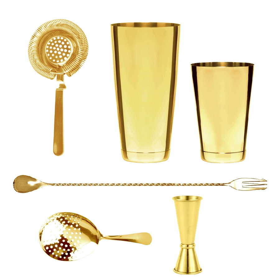 Set barmański złoty