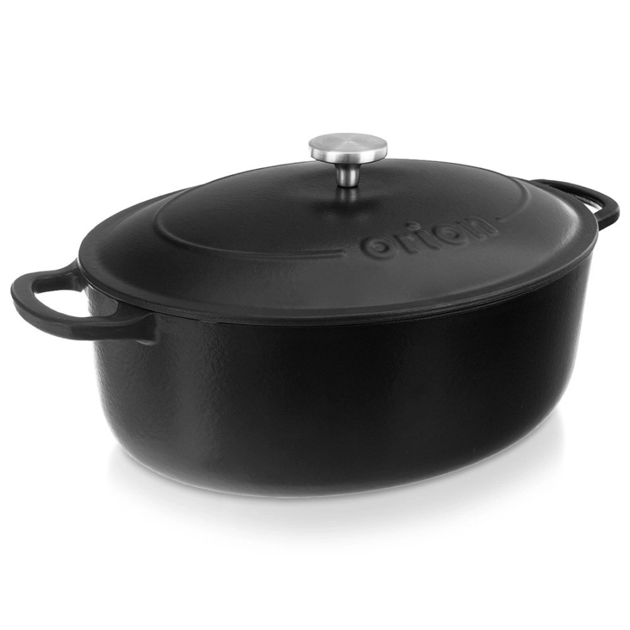 Brytfanna żeliwna emaliowana litina 42×27 cm, 6 l