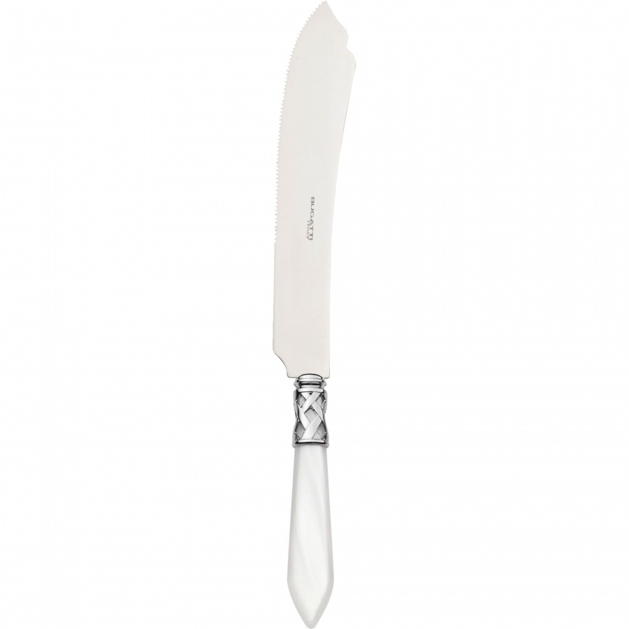 Aladdin biały - nóż do ciasta