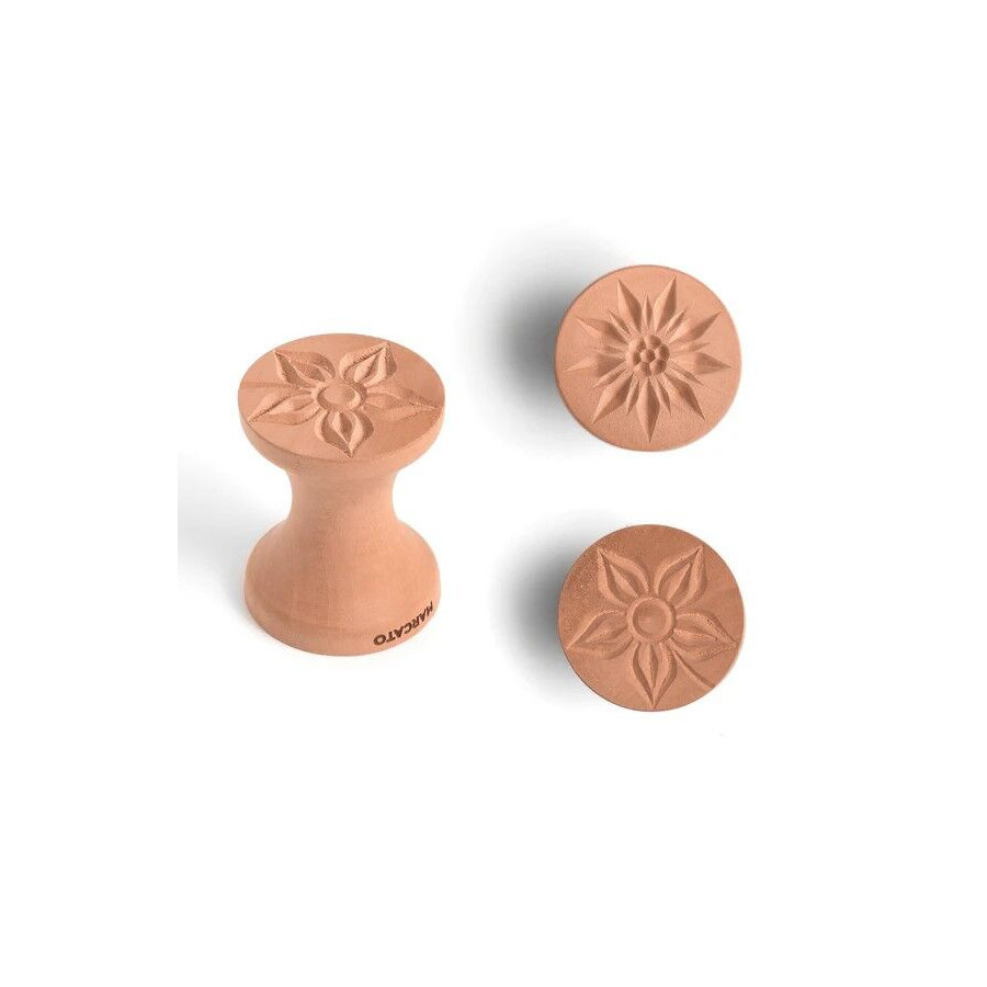 Zestaw stempli do makaronu corzetti- gwiazda i kwiat