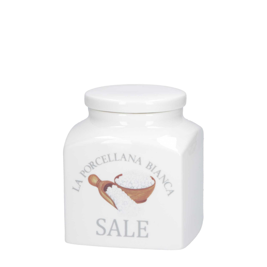 Pojemnik na sól conserva - biały, 1.1 ltr